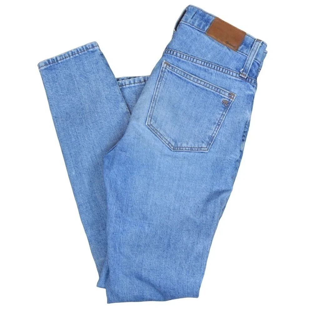 Madewell 9” High‎ Rise Skinny Jeans, Medium Wash - Size 24 Style J8746